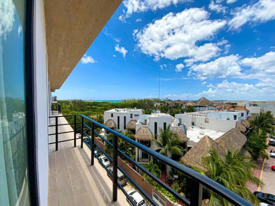 Ferienwohnung Beautiful + Luxury + Ocean View + Pool Playa del Carmen Exterior foto